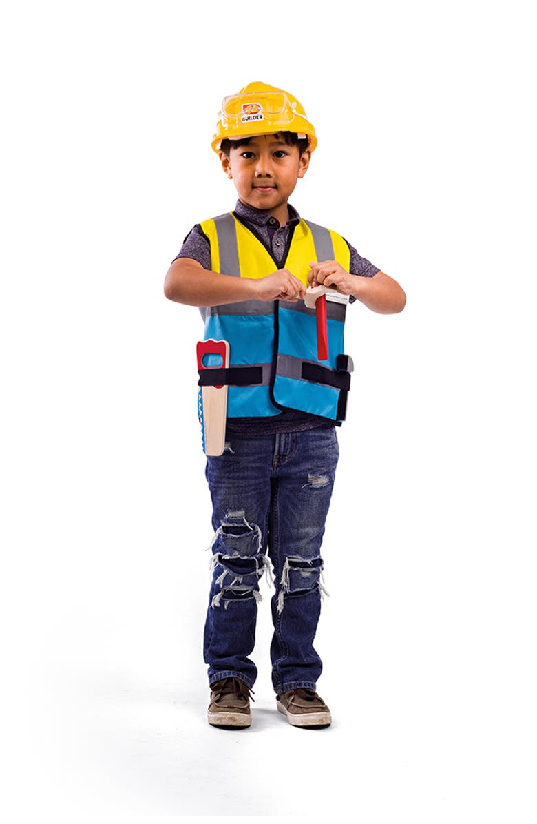 Bigjigs Toys Builder Dress Up, Alternate, color,