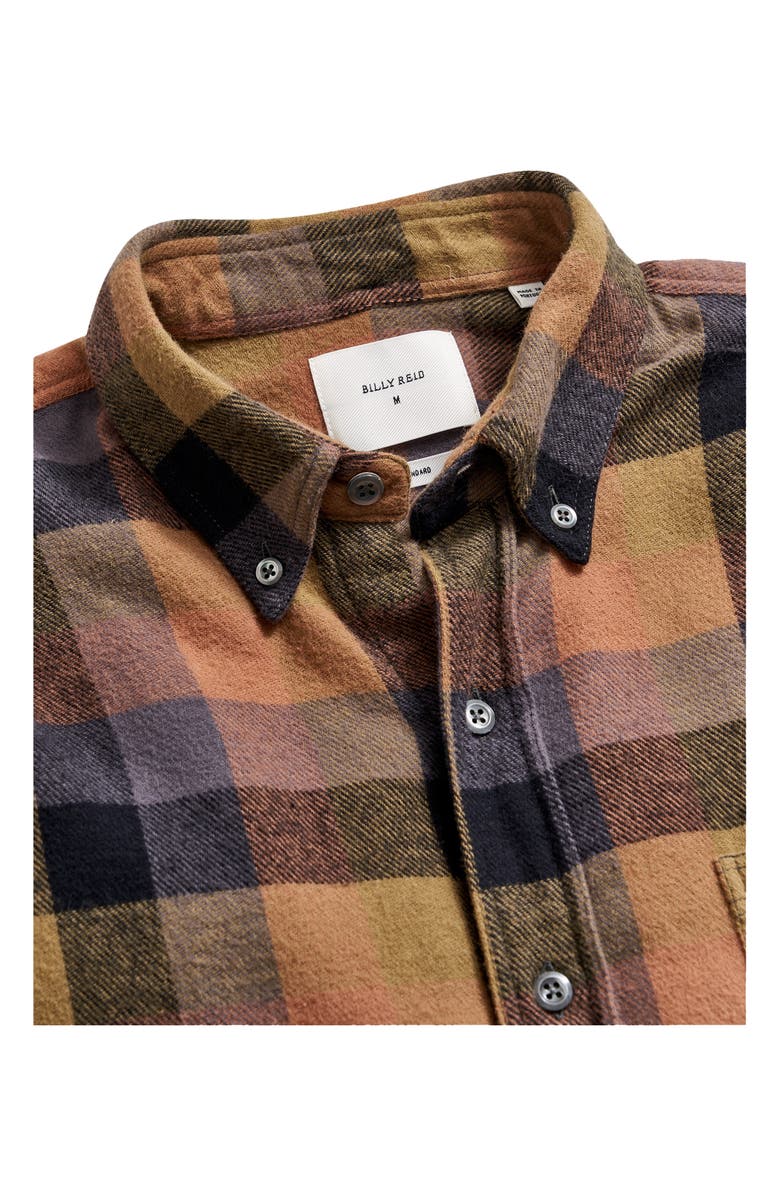 Billy Reid Shadow Plaid Button-Down Shirt, Alternate, color, 