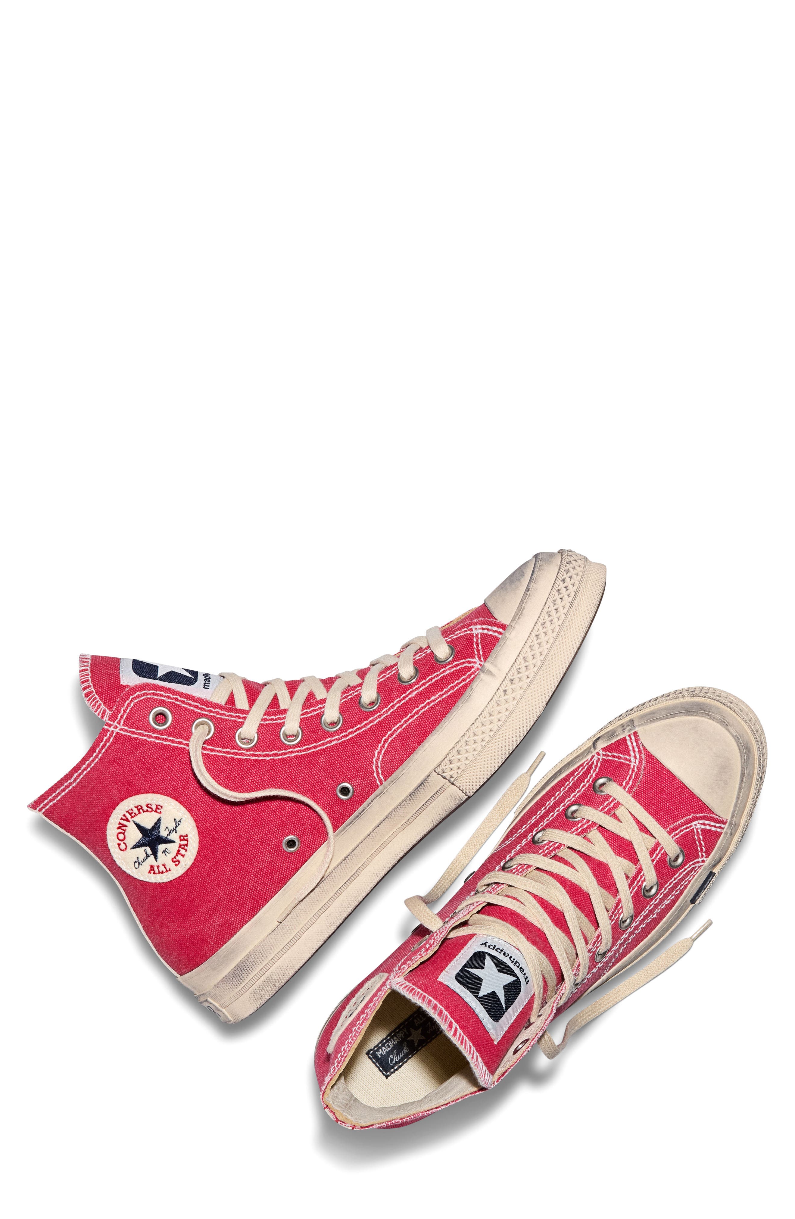 Converse x Madhappy Chuck 70 High Top Sneaker, Alternate, color, Bittersweet/ Egret/ Egret