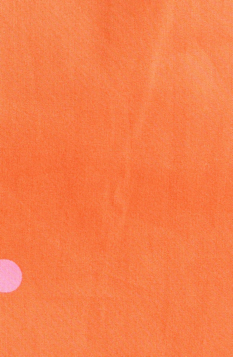 SUGARLIPS Karani Starburst Evalyn Ruffle Mini Dress, Alternate, color, Orange-Fuchsia