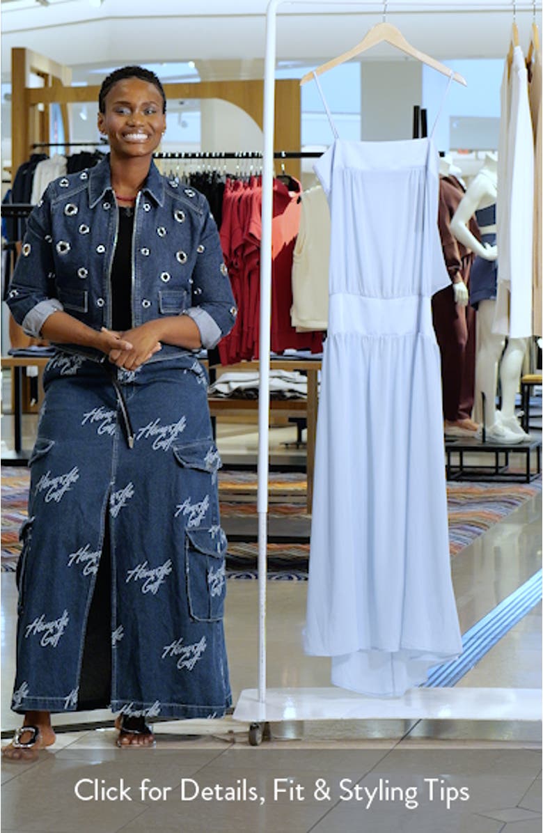 Gracia Sleeveless Chiffon Maxi Dress, sales video thumbnail