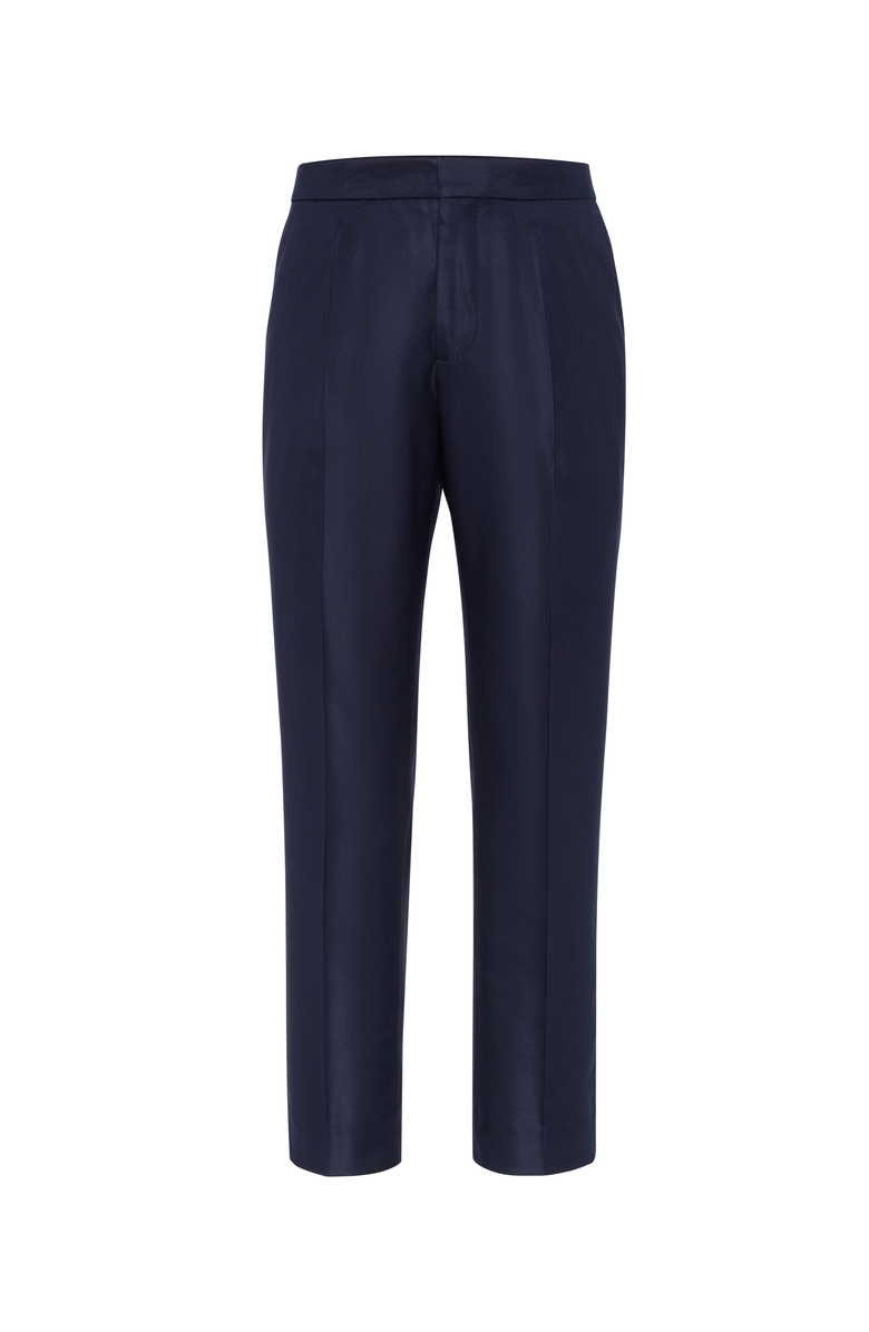 Brunello Cucinelli Tuxedo trousers with pleats, Main, color, 