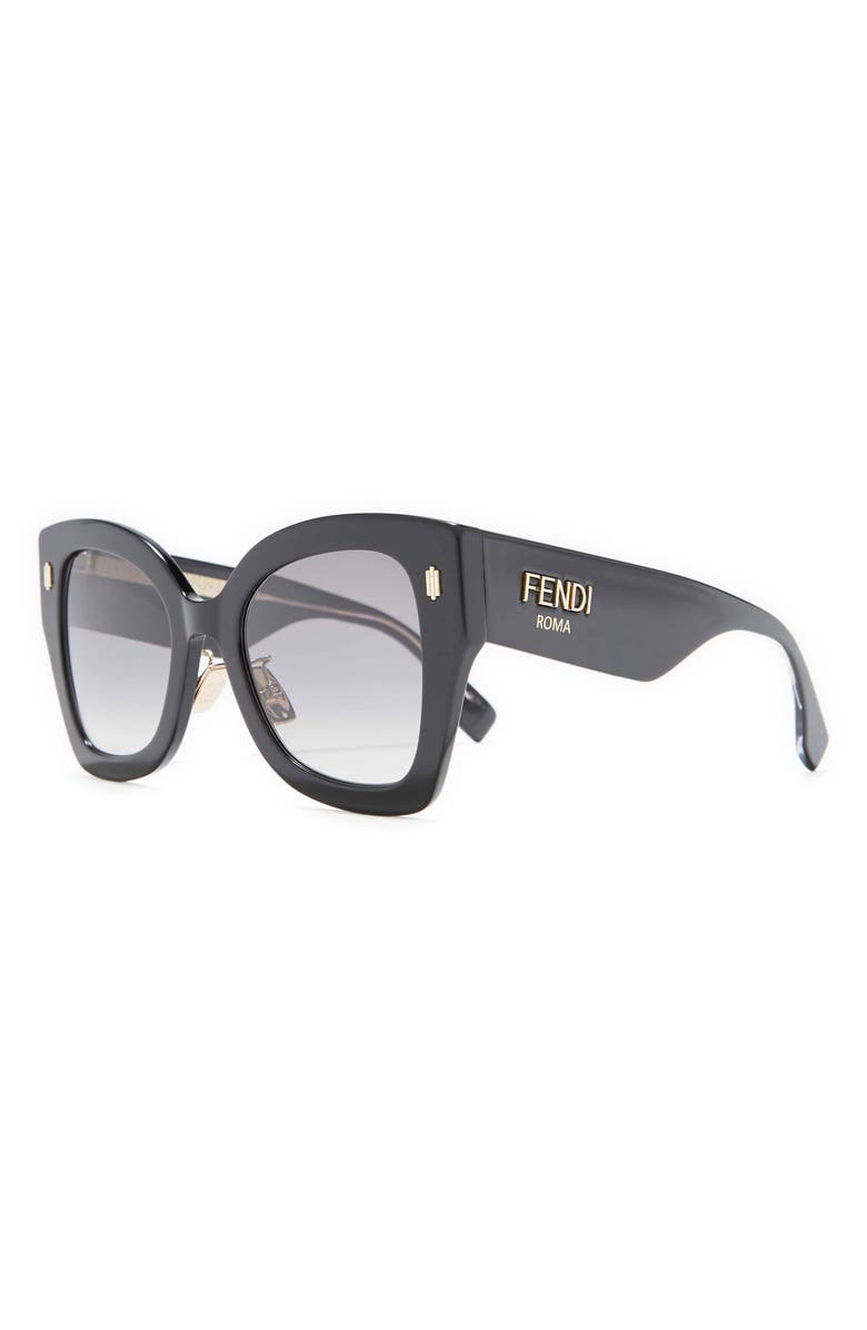Fendi 51mm Cat Eye Sunglasses, Alternate, color,