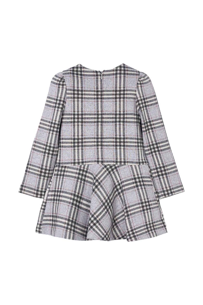 Roma Pleated Dress, Alternate, color, Grey