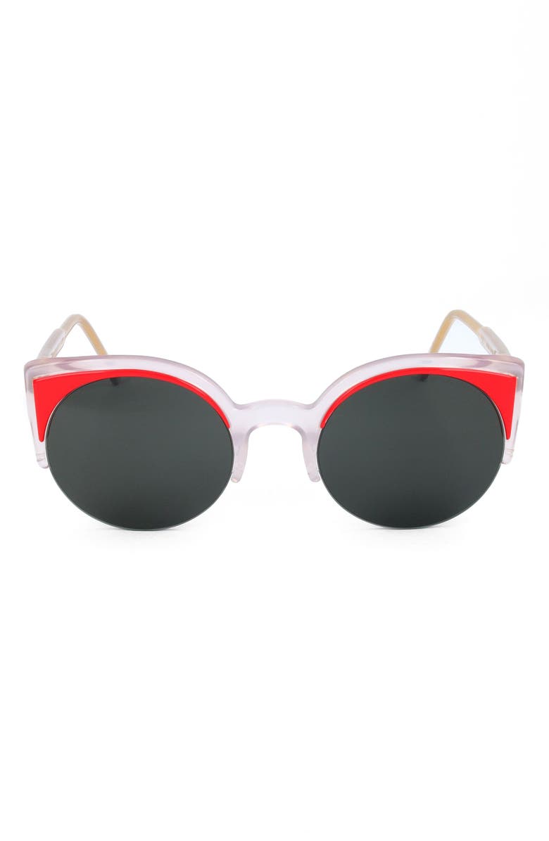 SUPER by RETROSUPERFUTURE<sup>®</sup> 52mm Cat Eye Sunglasses, Main, color, Coral