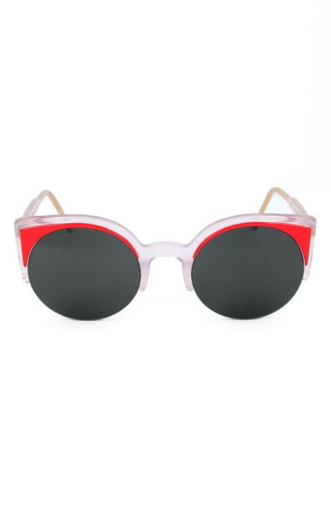 52mm Cat Eye Sunglasses