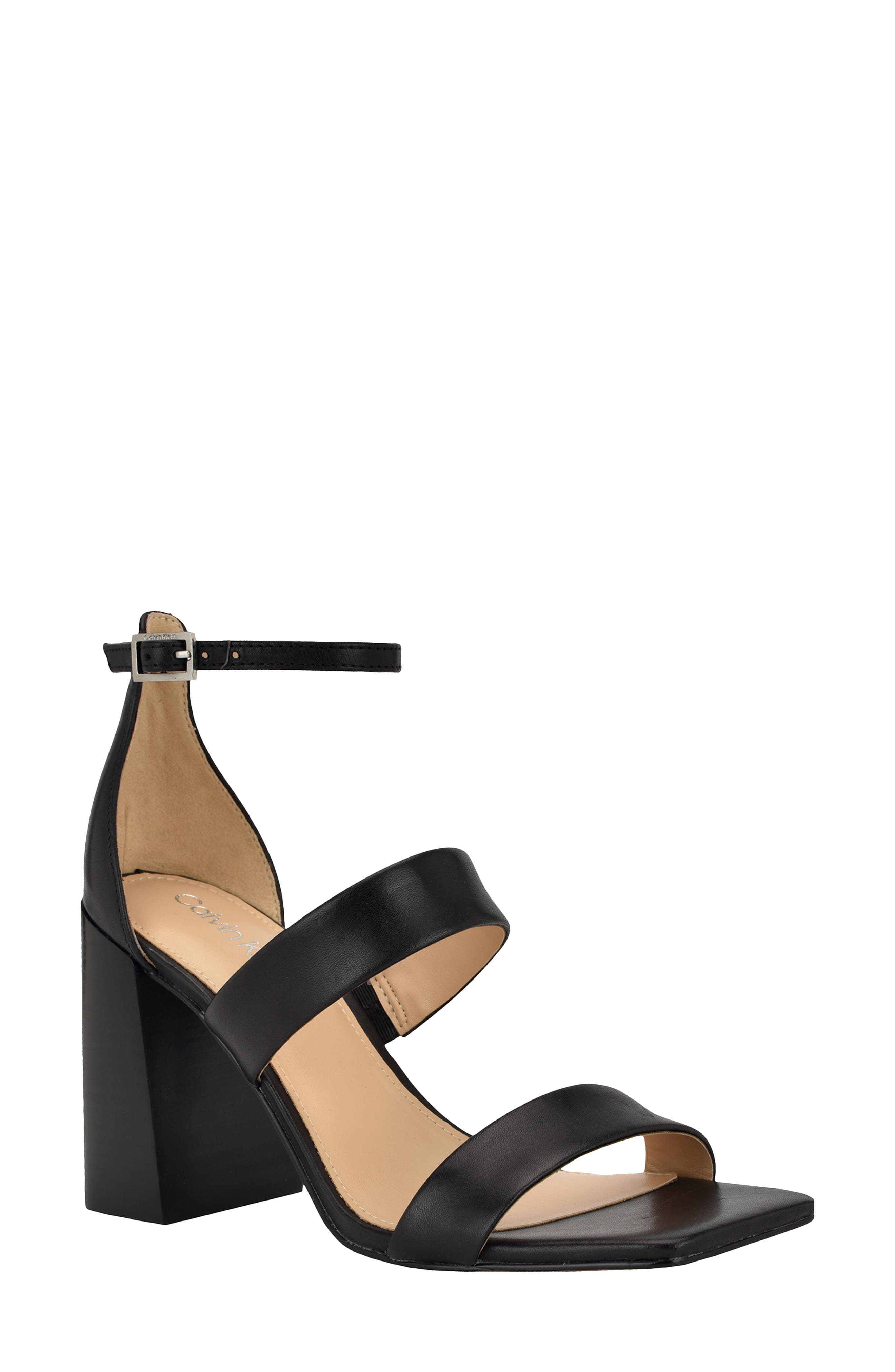 Calvin Klein Sheryl Ankle Strap Sandal, Main, color, 