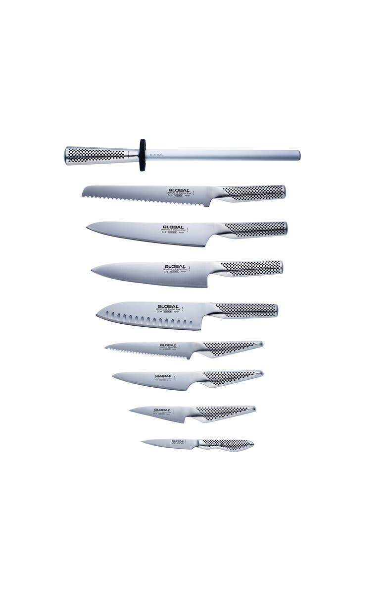 GLOBAL 10 Piece Classic Knife Block Set, Alternate, color, 
