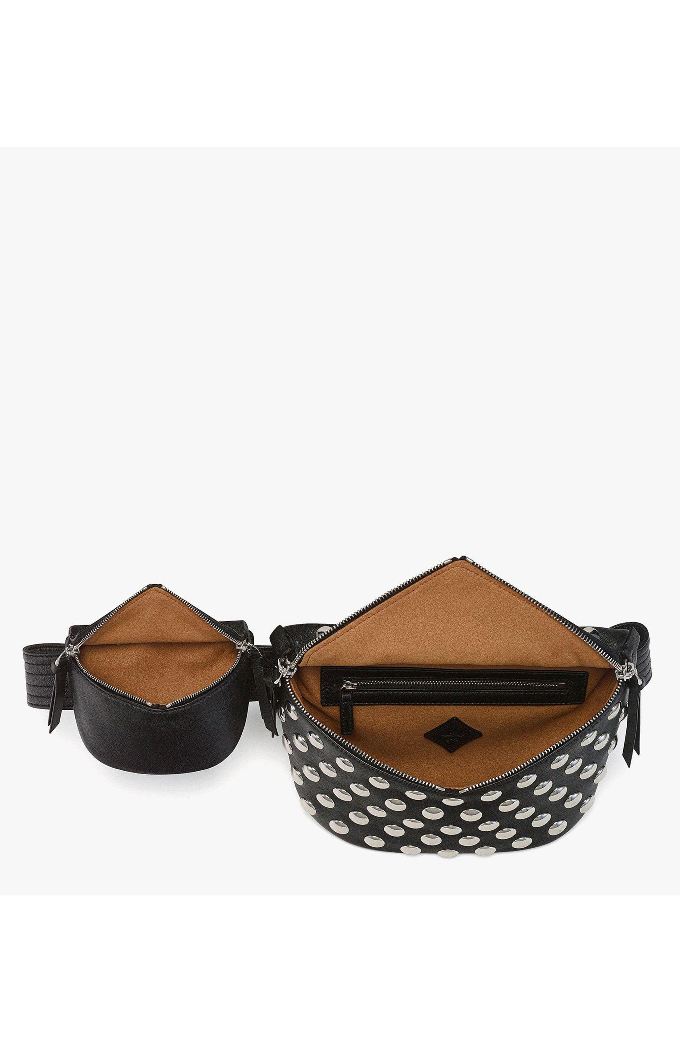 MCM Diamant 3D Belt Bag in Galactic Gala Lamb Leather, Alternate, color, 