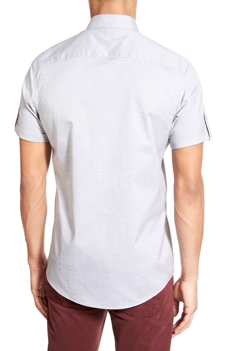 Calibrate Trim Fit Sport Shirt, Alternate, color, 