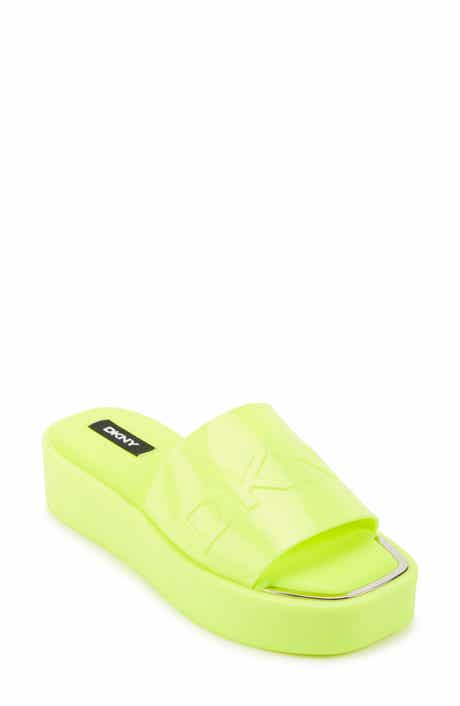 DKNY Laren Platform Slide Sandal