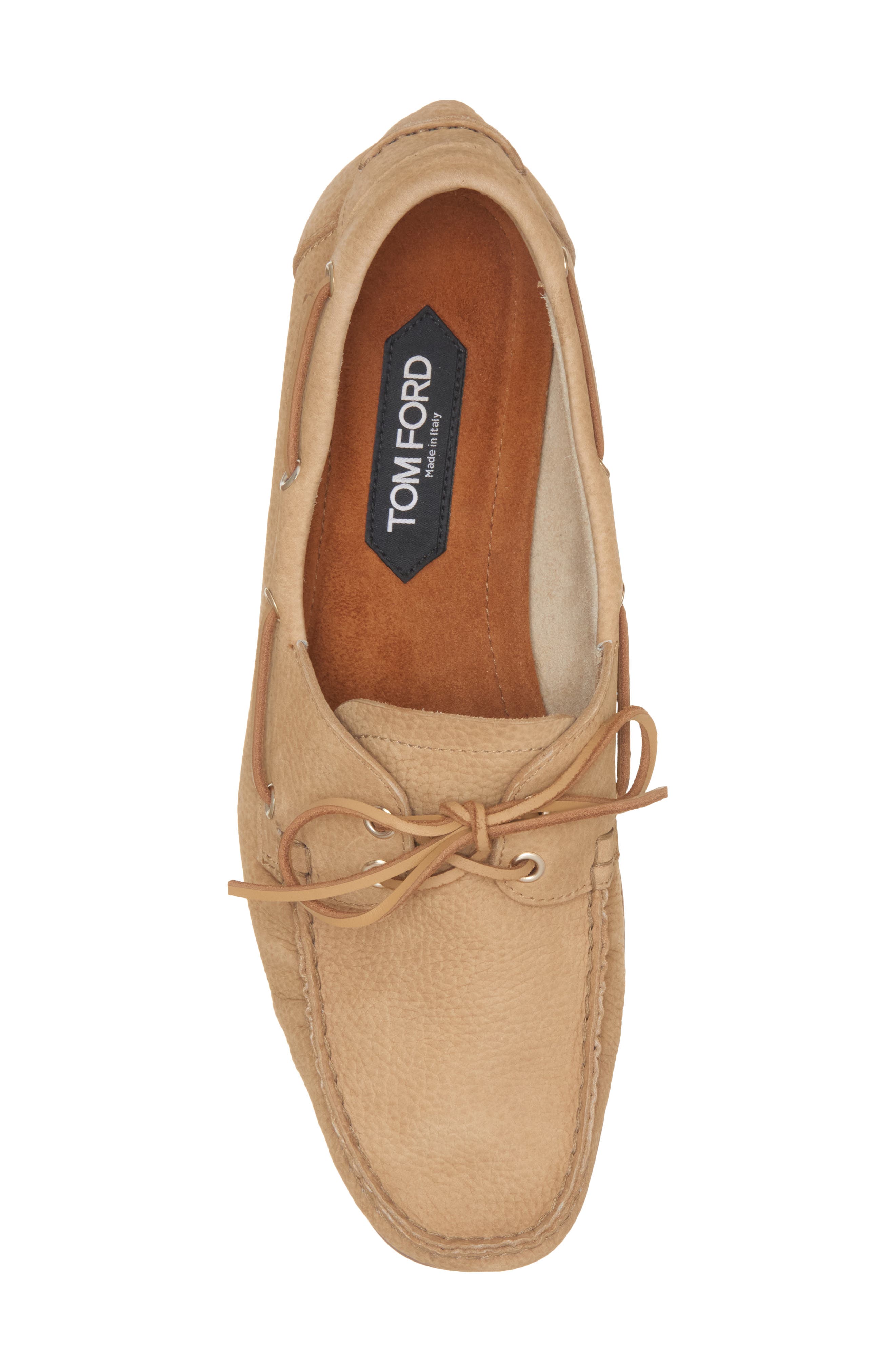 TOM FORD Robin Boat Shoe, Alternate, color, 3Ba09 Peanut/ Amber