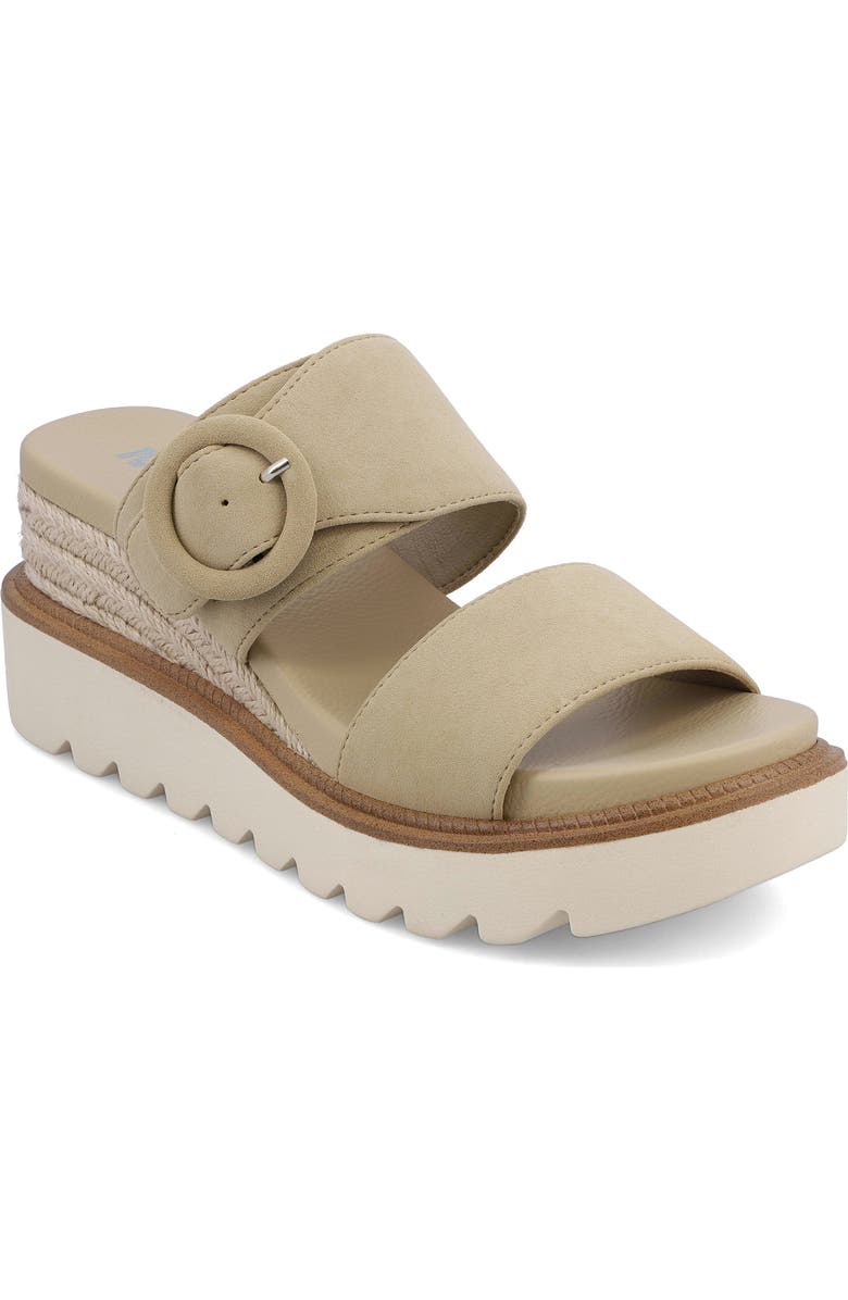 MIA Orla Platform Wedge Sandal, Main, color, Sand