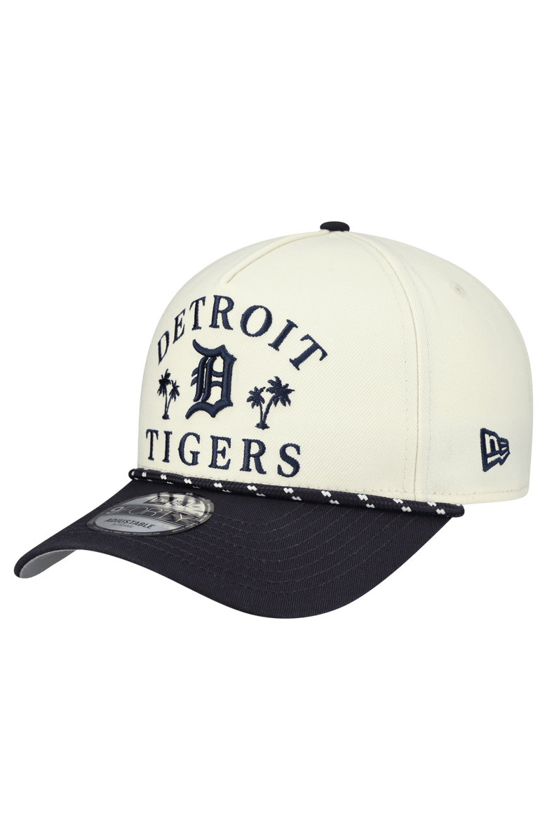 New Era Men's New Era  Cream Detroit Tigers 2026 Spring Training Fan Pack Rope A-Frame 9FORTY Adjustable Hat, Alternate, color, Cream