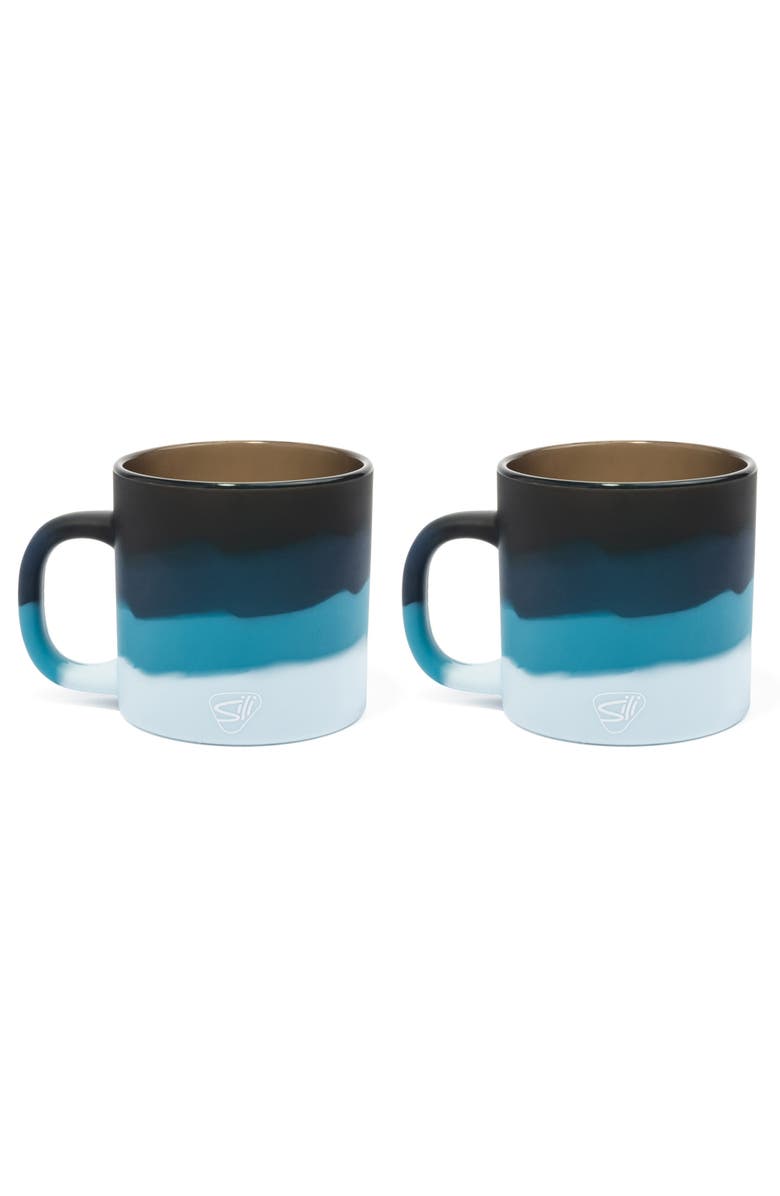 Silipint 2 Pack 16oz Silicone Coffee Mug, Main, color, 