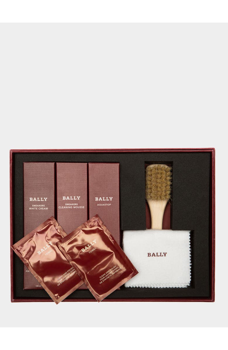 Bally Shoe Care Kit Gift Box, Main, color, Natural