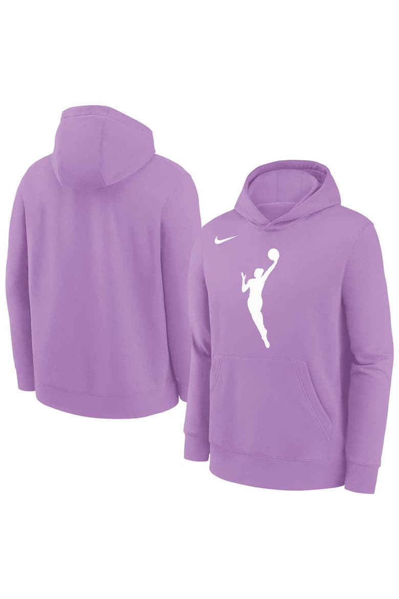 Youth Nike  Violet WNBA Essential Team Hoodie, Main, color, Violet