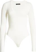 Naked Wardrobe NW Deep V Bodysuit