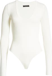 Naked Wardrobe NW Deep V Bodysuit
