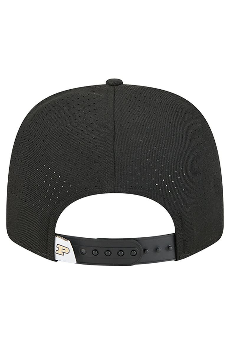 Men's New Era  Black Purdue Boilermakers Team 9SEVENTY Adjustable Hat, Alternate, color, Black