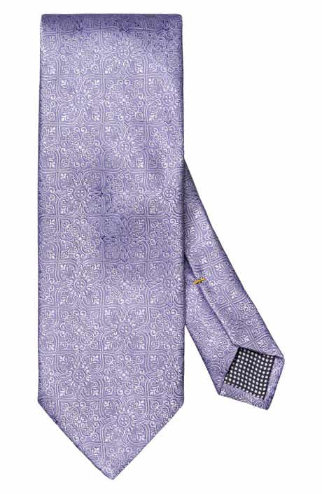 Eton Medallion Jacquard Silk Tie