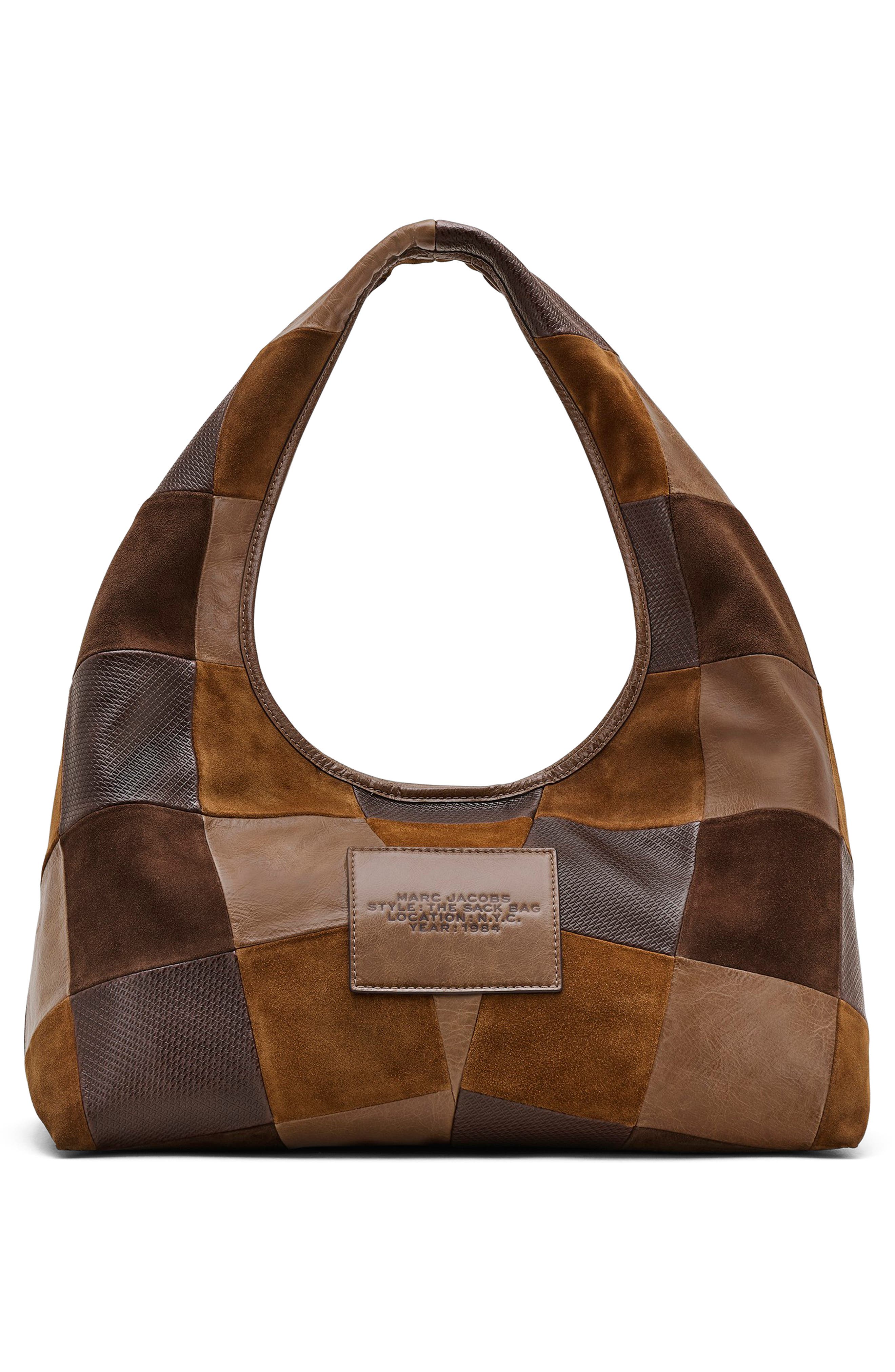 Marc Jacobs The Sack Quilted Leather Top Handle Bag, Alternate, color, 