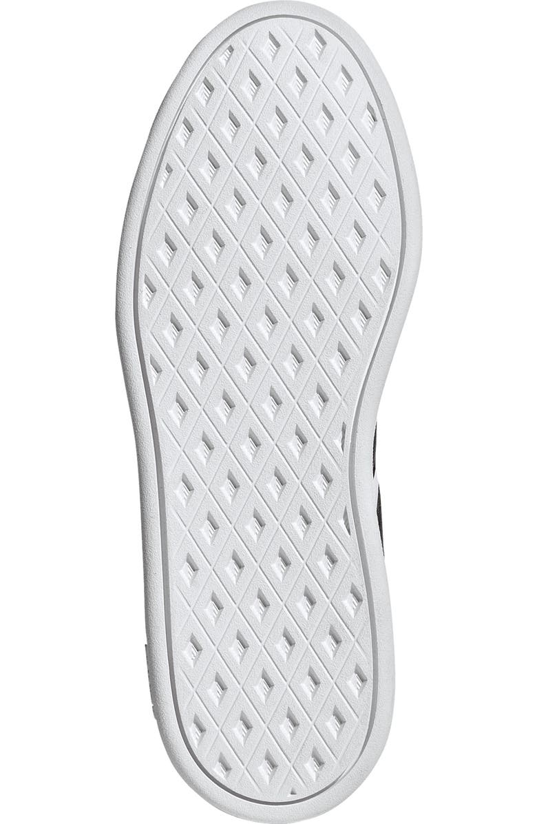 adidas Kids' Breaknet Sleek Sneaker, Alternate, color, White/ Black/ Orange Tint