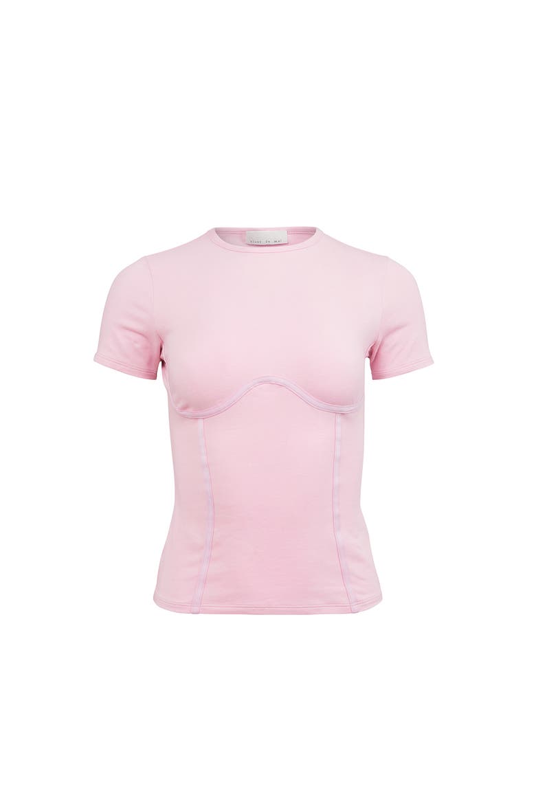 Organic Cotton T-Shirt, Alternate, color, Pink Lady