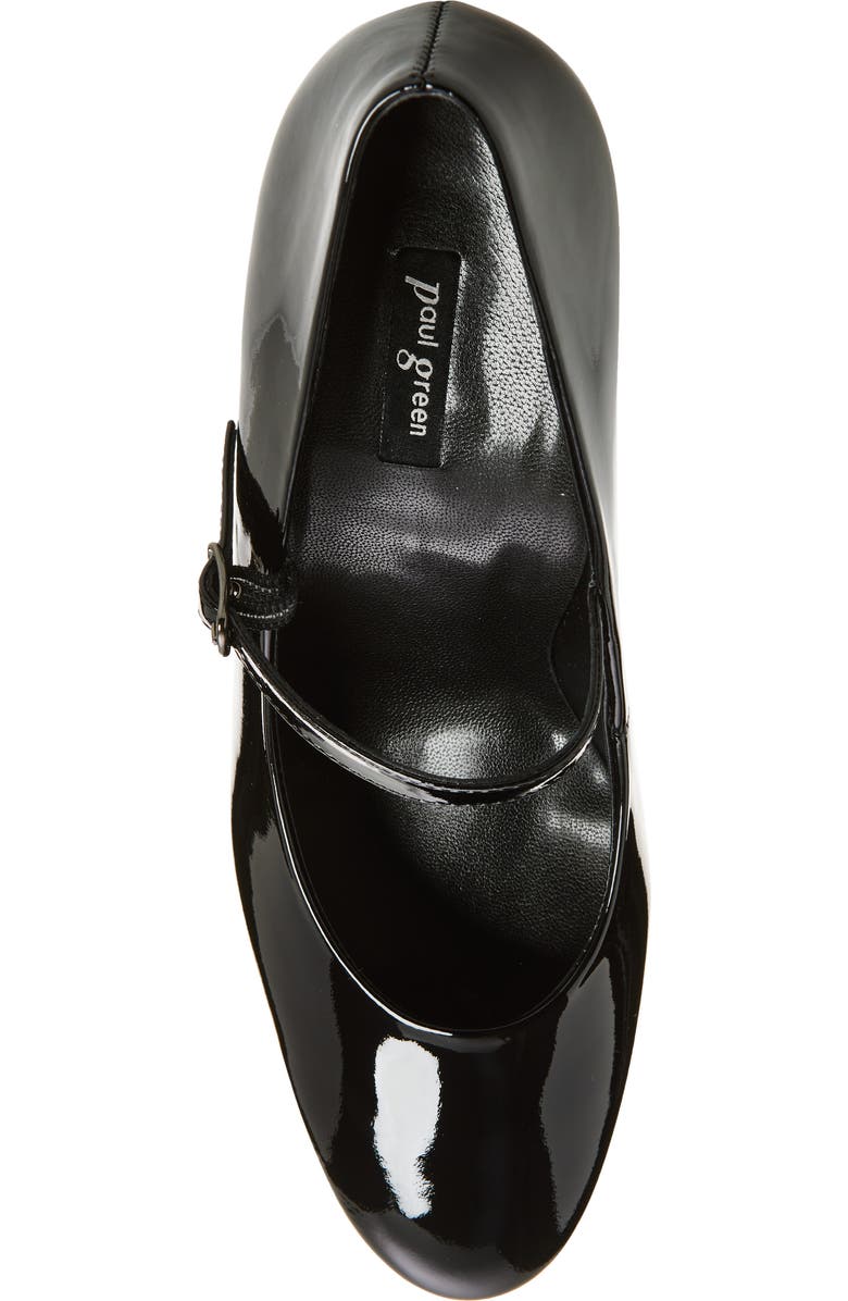 Paul Green Cassie Mary Jane Pump, Alternate, color, Black Soft Patent
