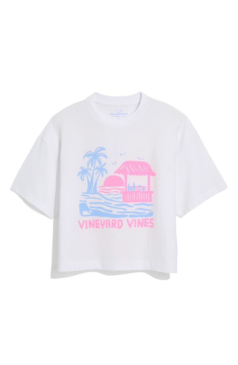 vineyard vines Garment Dyed Beach Bar Scenic Boxy Tee, Main, color, 
