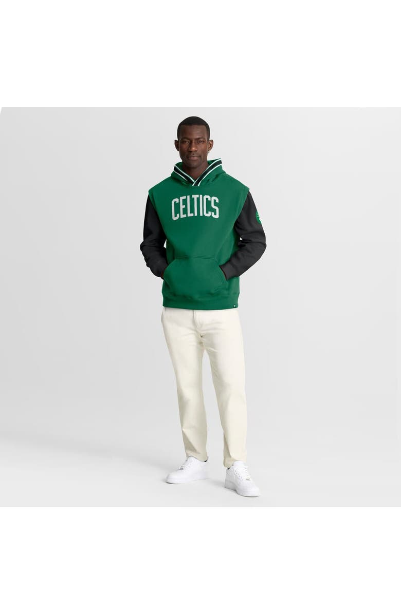 FANATICS Men's Fanatics  Kelly Green/Black Boston Celtics Half Court Shot Clock Fastbreak Hoodie, Alternate, color, Kelly Green