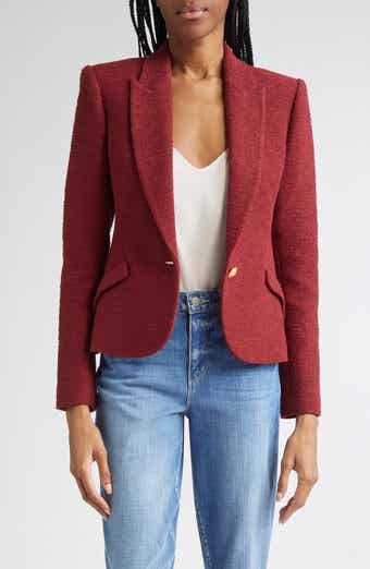 L'AGENCE Jennah Tweed Blazer