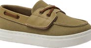 Lands' End Kids Canvas Easy On Boat Shoes