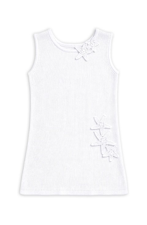 Crochet Knit Summer Shift Dress