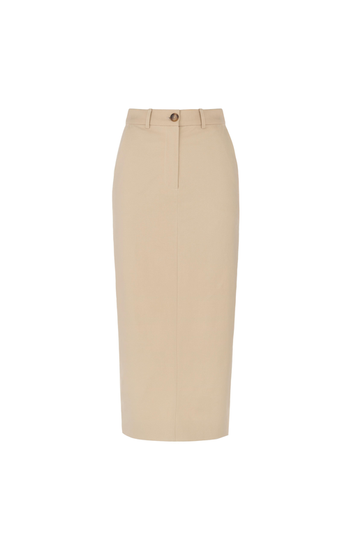 By Tess Collection Juliet Skirt In Brown