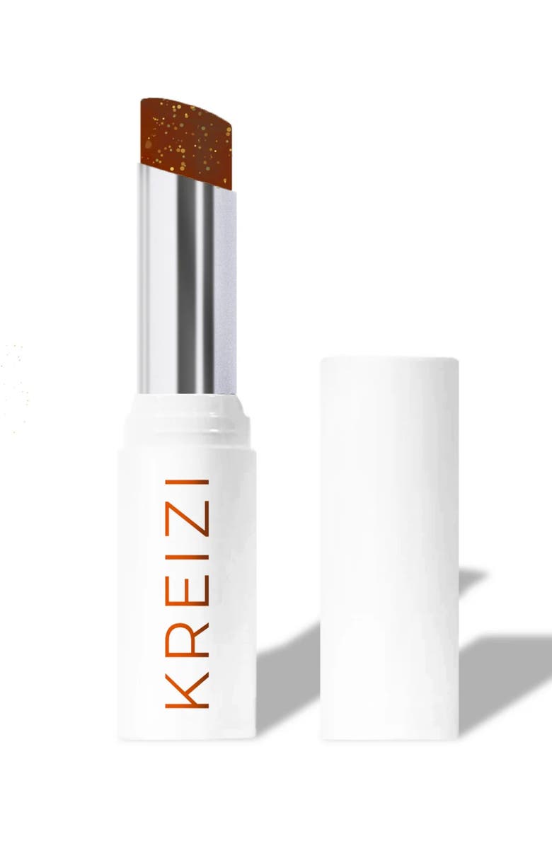 Kreizi Beauty Moisture-Rich Tinted Lip Balm, Main, color, Copper Iris