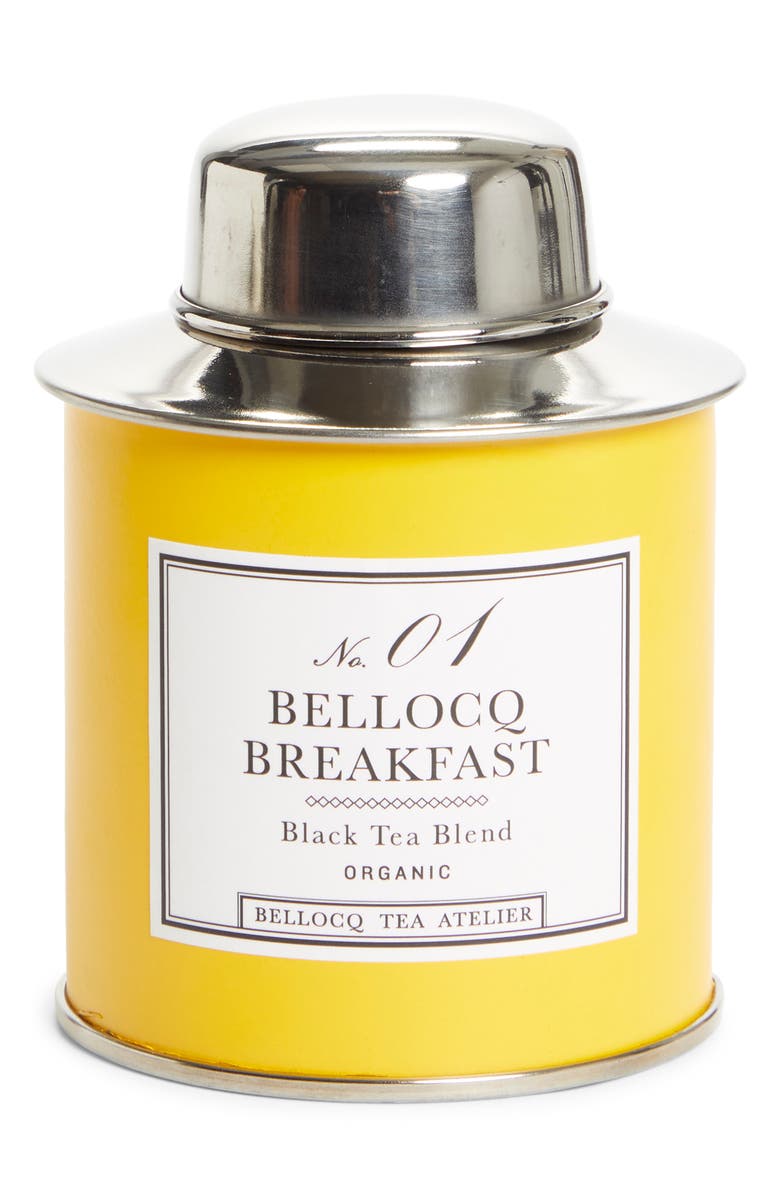 BELLOCQ No.01 Bellocq Breakfast Black Tea Blend Organic Tea Traveler Caddy, Main, color, 