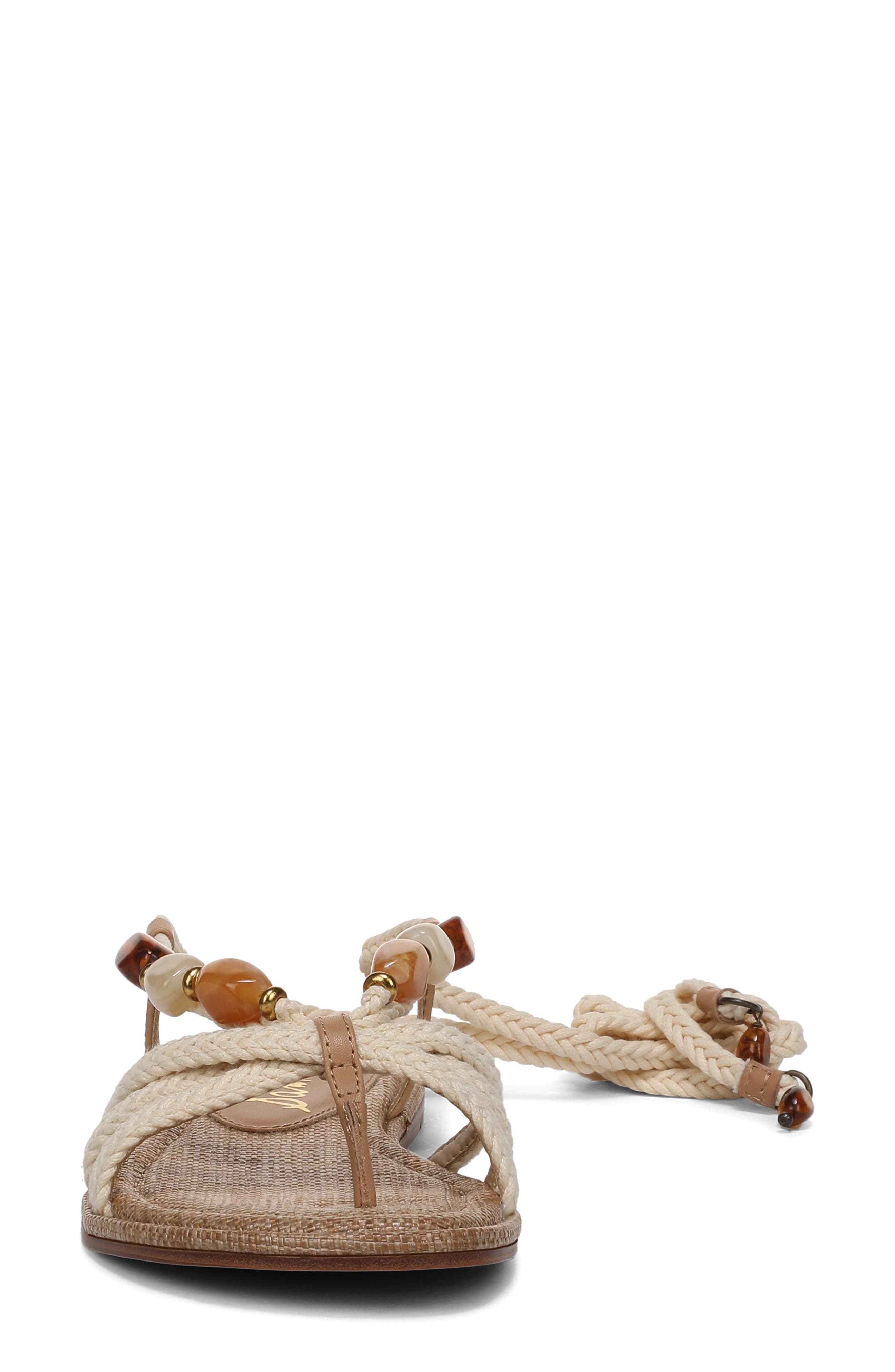 Sam Edelman Rori Ankle Wrap Sandal, Alternate, color, Natural Sand