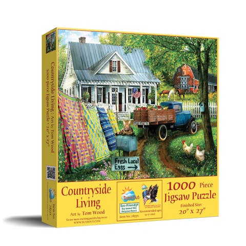 Countryside Living 1000 piece Jigsaw Puzzle for Adults