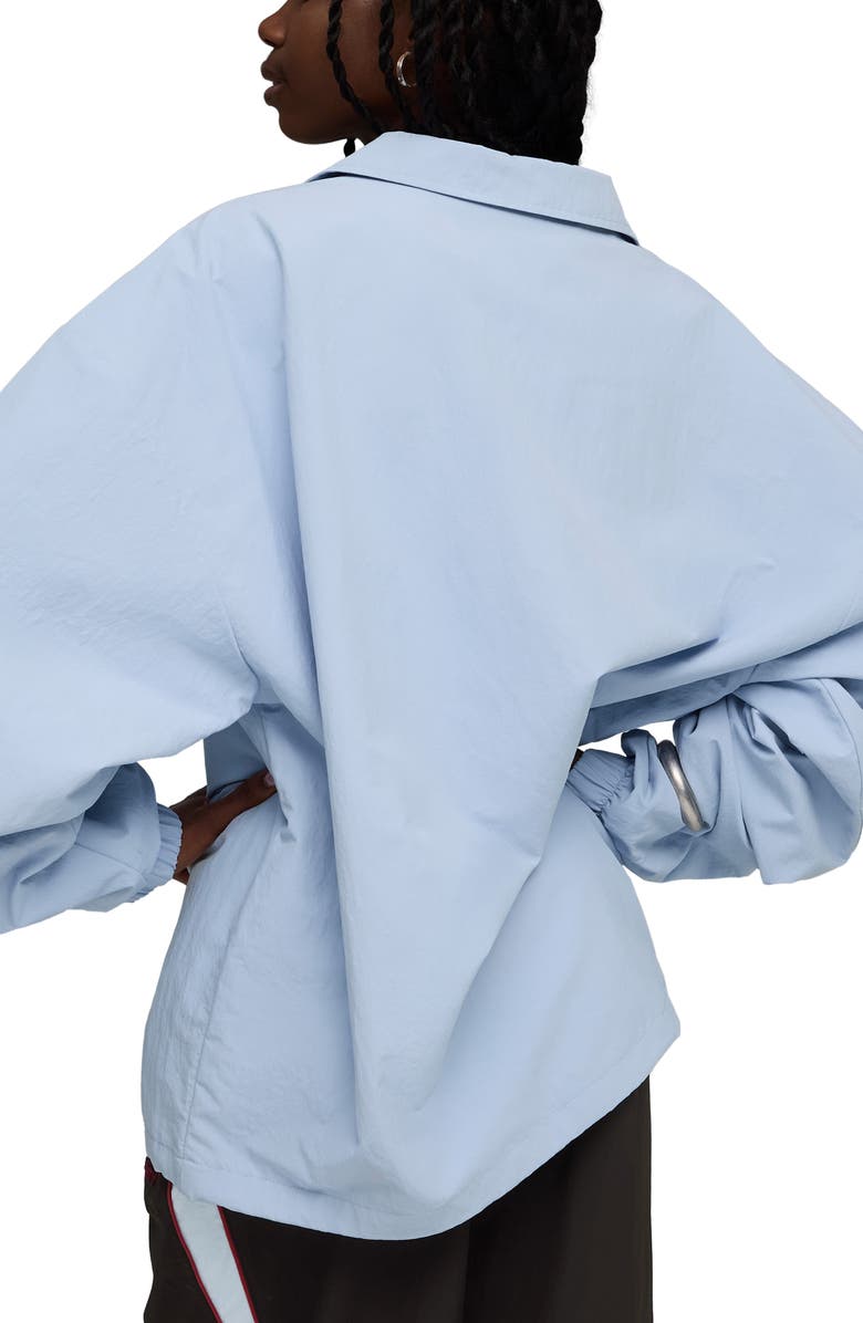 PUMA x FENTY Nylon Drill Pullover, Alternate, color, Haute Tropic