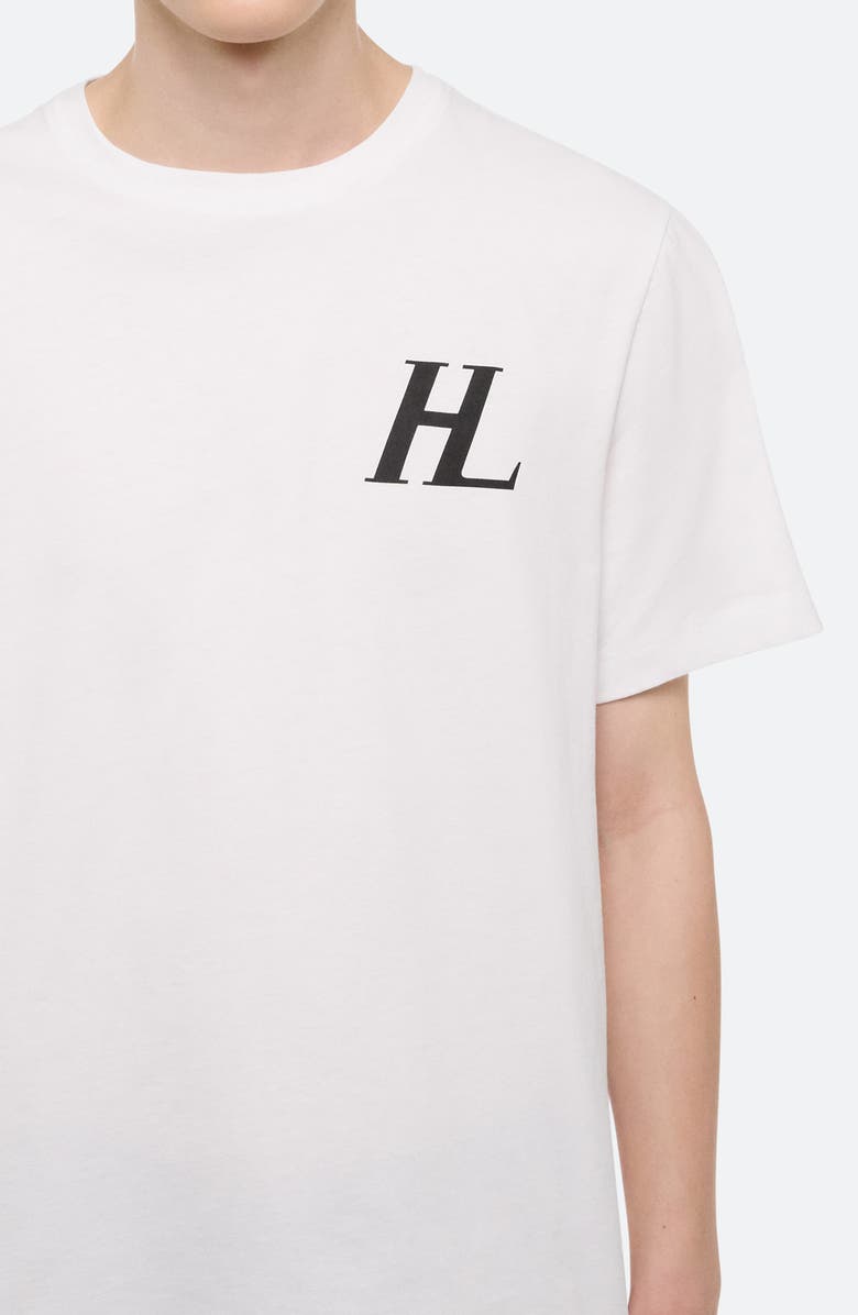 Helmut Lang Capsule Logo Graphic T-Shirt, Alternate, color, White - 100