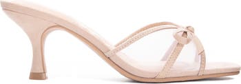 Jump Up Bow Slide Sandal