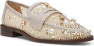 Betsey Johnson Maren Crystal Loafer