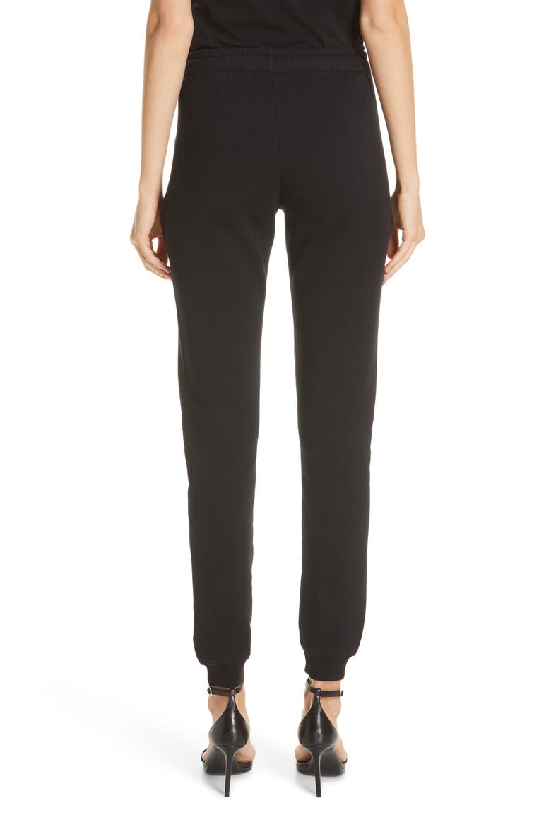 Skinny Sweatpants, Alternate, color, BLACK