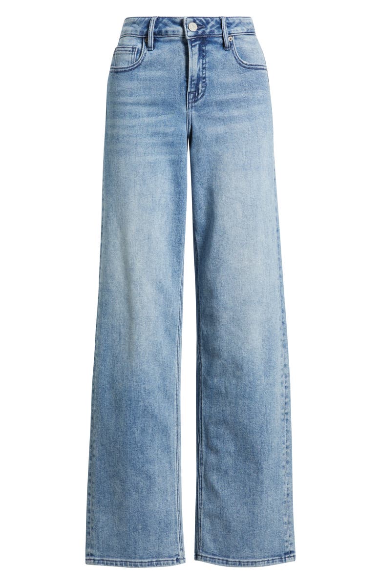 HIDDEN JEANS Mid Rise Dad Jeans, Alternate, color, Med.wash