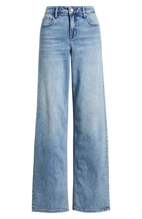 Hidden Jeans Mid Rise Dad Jeans In Blue