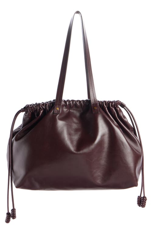 Isabel Marant Silven Shoulder Bag In Burgundy