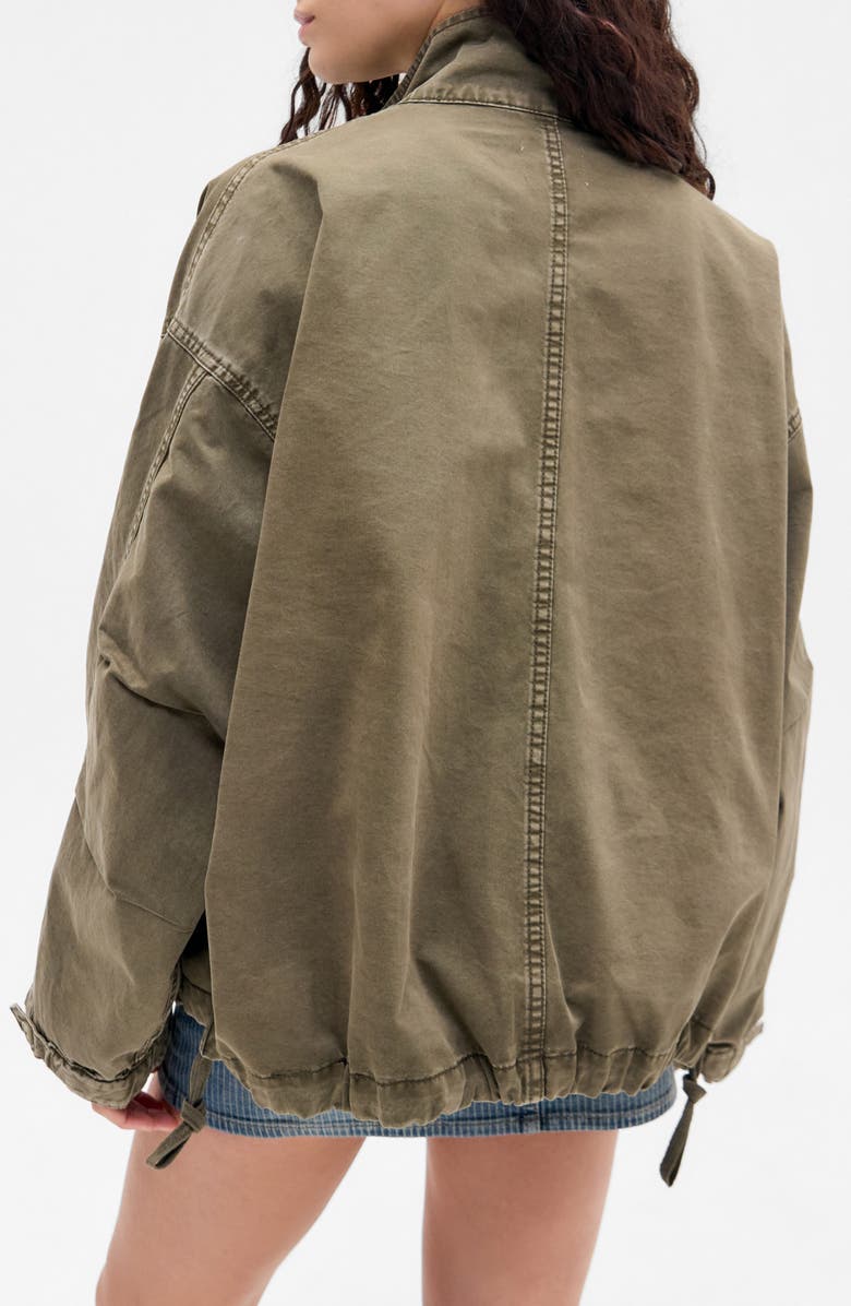 BDG Urban Outfitters Oversize Canvas Military Jacket, Alternate, color,