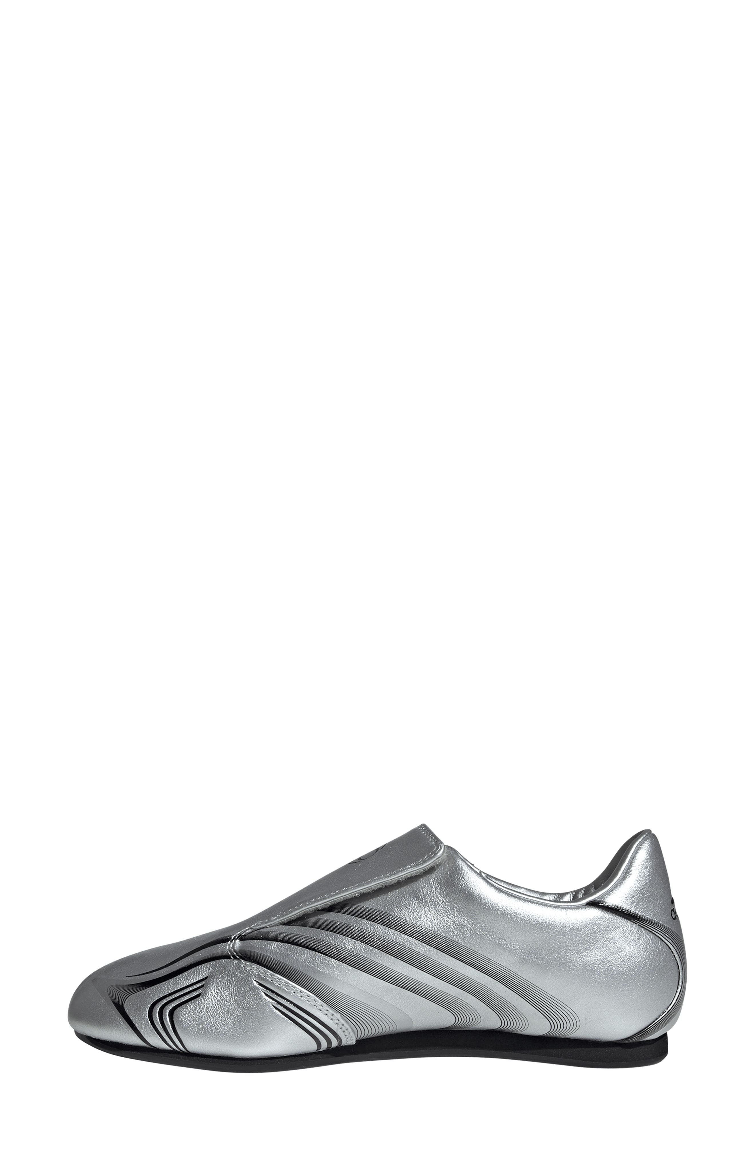 adidas Taekwondo F50 Sneaker, Alternate, color, Silver / Core Black/ Silver