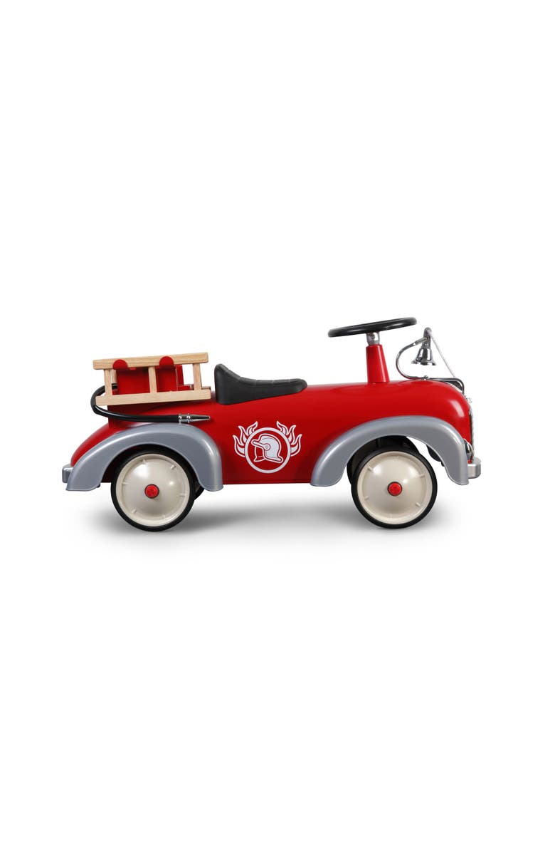 Baghera Speedster Fireman Ride-On, Alternate, color, Glossy Red